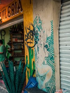 Mexico Tulum Mermaid Graffiti Backpacker Backpacking Travel