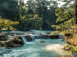 Palenque Agua Azul Waterfalls Backpacking Backpacker Travel