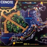 Mexico Tulum Gran Cenote Scuba Diving Map Backpacking Backpacker Travel