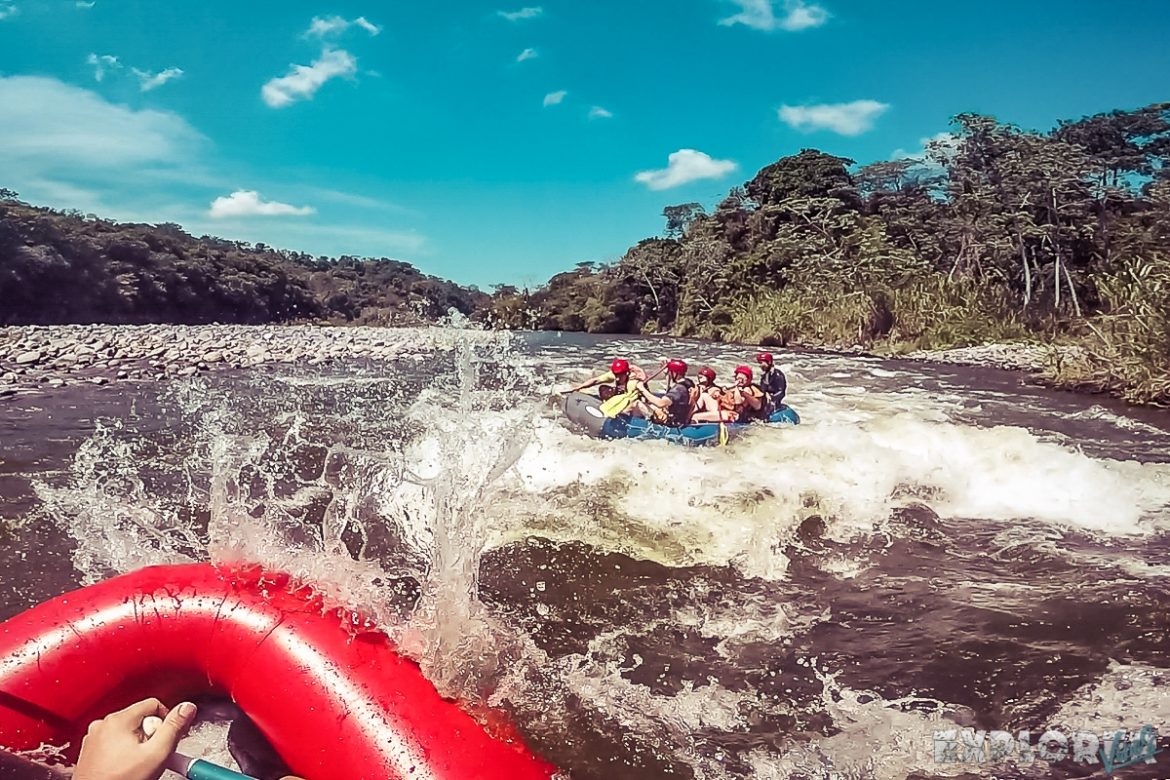 Panama Boquete Rafting Rapid Backpacking Backpacker Travel