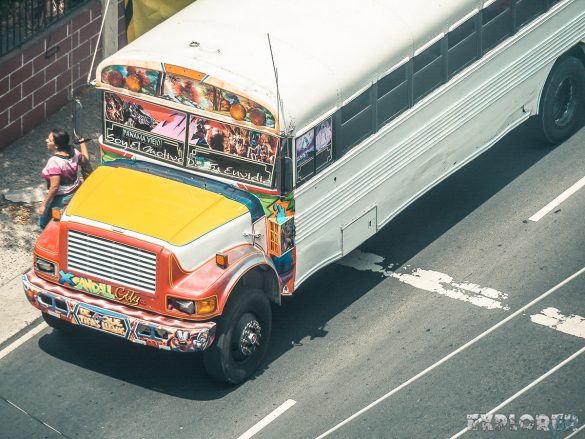 Panama City Chickenbus Backpacking Backpacker Travel