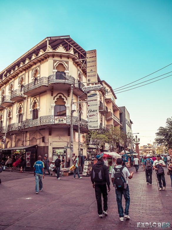 Panama City Pedestrian Street Backpacking Backpacker Travel