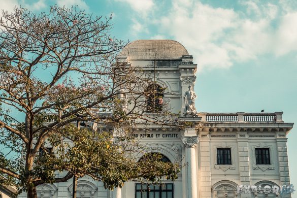Panama City Plaza De La Independencia Backpacking Backpacker Travel