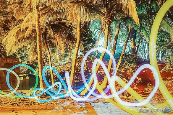 Panama Santa Catalina Lightpainting Backpacking Backpacker Travel