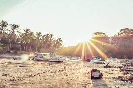 Panama Santa Catalina Sunrise Boats Backpacking Backpacker Travel