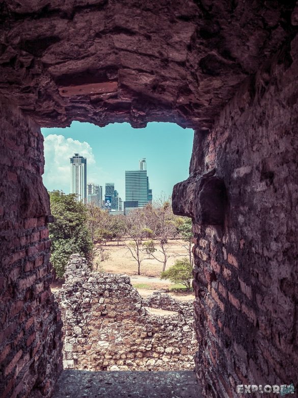 Panama Viejo Tower Skyline Backpacking Backpacker Travel