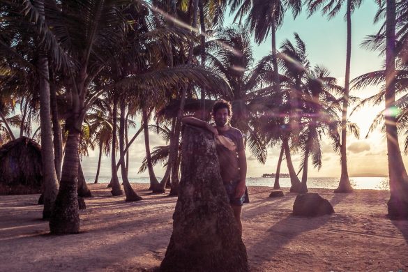 Panama San Blas Kuna Yala Aroma Island Sunset Backpacking Backpacker Travel