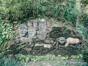 Indonesia Bali Goa Gajah Stone Carvings Backpacking Backpacker Travel
