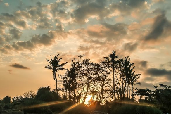 Indonesia Bali Sunset Backpacking Backpacker Travel