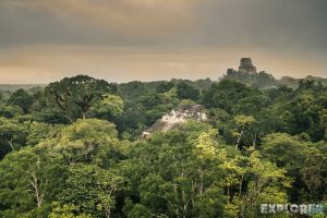 Guatemala Tikal Temple Ruins Backpacker Backpacking Travel