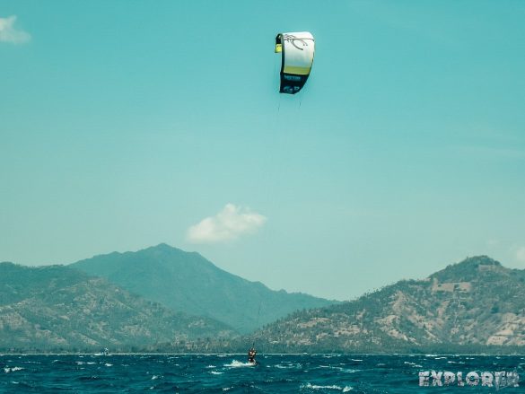 Indonesia Gili Air Kitesurfing Backpacker Backpacking Travel
