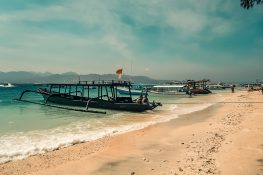 Indonesia Gili Trawangan Beach Backpacker Backpacking Travel