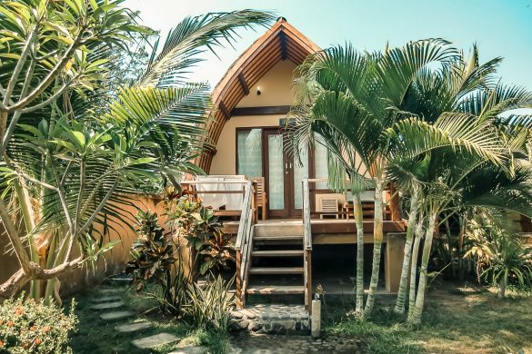 Indonesia Gili Trawangan Bungalow Coconut Dream Backpacker Backpacking Travel