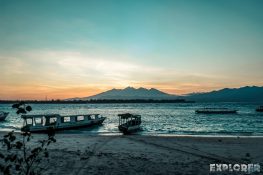 Indonesia Gili Trawangan Sunrise Beach Backpacker Backpacking Travel