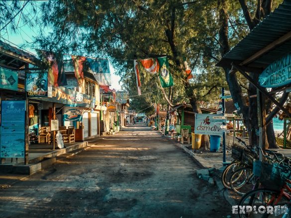 Indonesia Gili Trawangan Sunrise Beach Backpacker Backpacking Travel