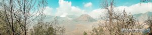 Indonesia Probolinggo Mount Bromo Panorama Sea Of Sand Segara Wedi Backpacking Backpacker Travel