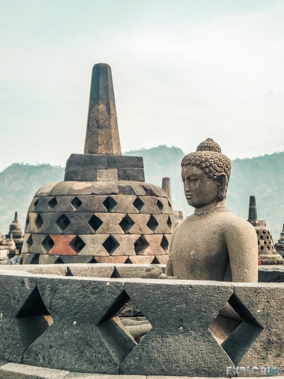 Indonesia Yogyakarta Borobudur Budda Temple Backpacking Backpacker Travel