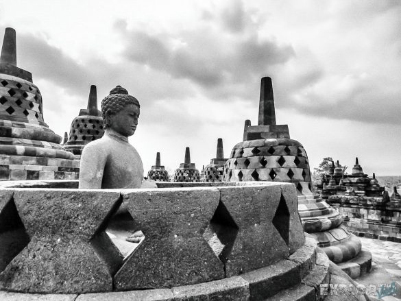 Indonesia Yogyakarta Borobudur Budda Temple Backpacking Backpacker Travel