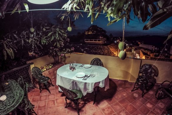 cuba trinidad casa particular jesus fernandez dinner backpacker backpacking travel