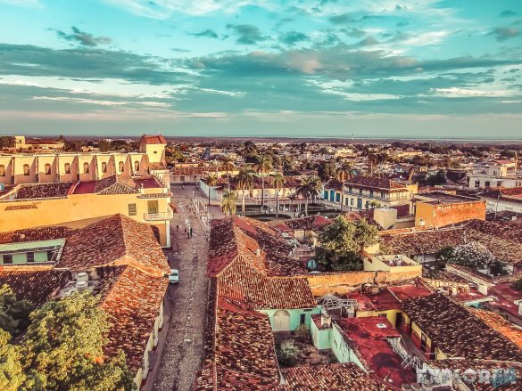 cuba trinidad san francisco de asis church view backpacker backpacking travel