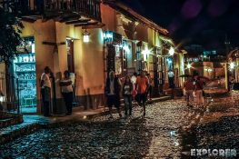 cuba trinidad streets night backpacker backpacking travel 2