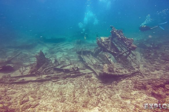 cuba varadero beach scuba dive neptuno wreck backpacker backpacking travel