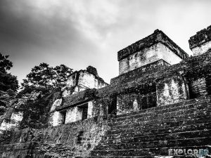 Guatemala Tikal Temple Ruins Acropolis Backpacker Backpacking Travel