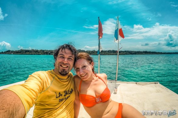 Panama Bocas Del Toro Scuba Diving Boat Backpacking Backpacker Travel 2