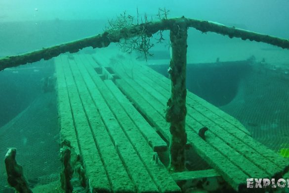Panama Bocas Del Toro Scuba Wreck Divesite Lunchbox Backpacking Backpacker Travel 2