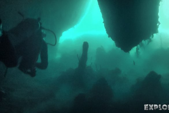 Panama Bocas Del Toro Scuba Wreck Divesite Lunchbox Backpacking Backpacker Travel 4