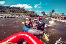 Panama Boquete Rafting Rapid Backpacking Backpacker Travel