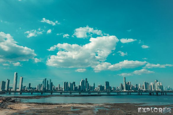 Panama City Casco Viejo Skyline Backpacker Backpacking Travel 2