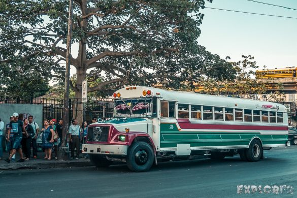 Panama City Chickenbus Backpacker Backpacking Travel 2