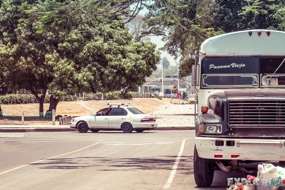 Panama City Chickenbus Backpacking Backpacker Travel 2