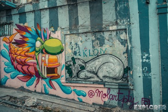 Panama City Graffiti Backpacker Backpacking Travel 3