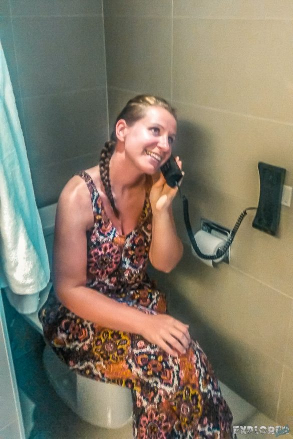Panama City Hotel Telephone Backpacking Backpacker Travel