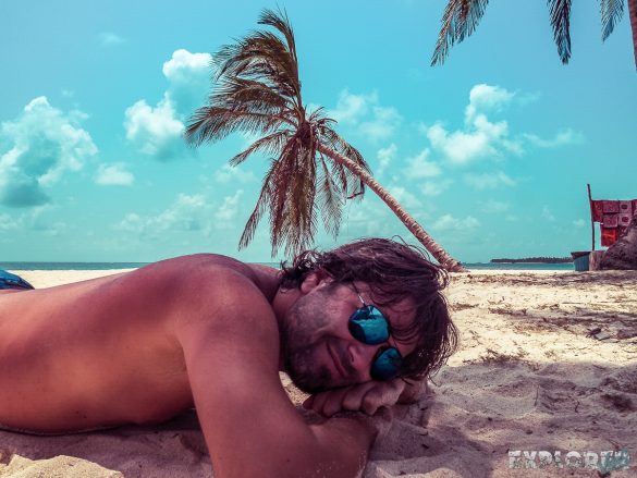 Panama San Blas Kuna Yala Tiny Island Sunburn Backpacking Backpacker Travel