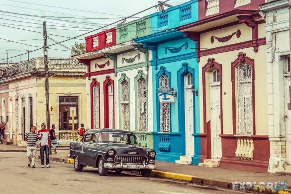 cuba cienfuegos streets backpacker backpacking travel