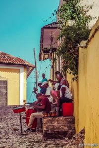 cuba trinidad streets musicians backpacker backpacking travel