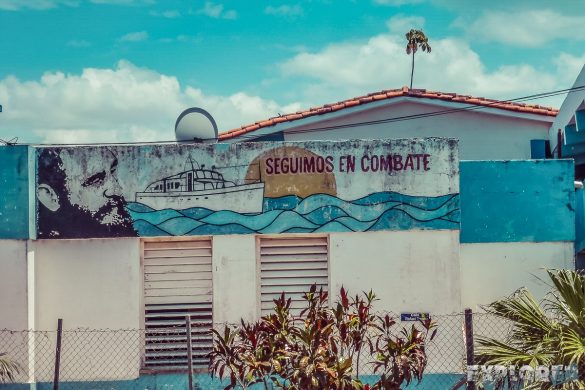 cuba vinales fidel mural backpacker backpacking travel