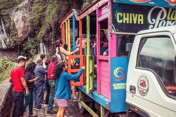 Ecuador Banos Canyon Chiva Backpacking Backpacker Travel