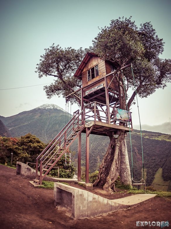 Ecuador Banos Casa de Arbol Backpacking backpacker Travel