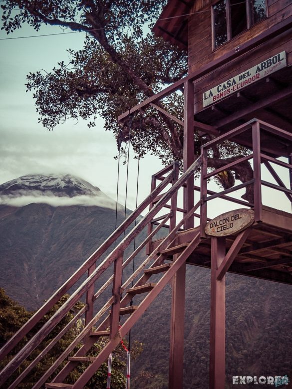 Ecuador Banos Casa de Arbol Backpacking backpacker Travel