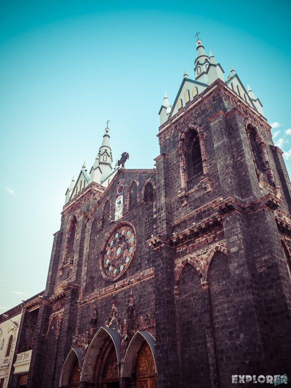 Ecuador Banos Church Backpacking backpacker Travel