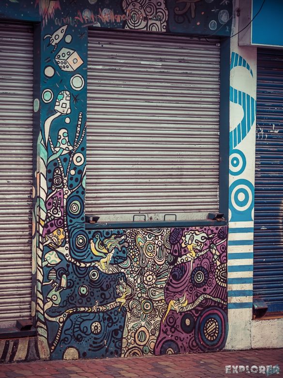 Ecuador Banos Graffiti Backpacking Backpacker Travel