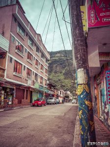 Ecuador Banos Graffiti Backpacking Backpacker Travel
