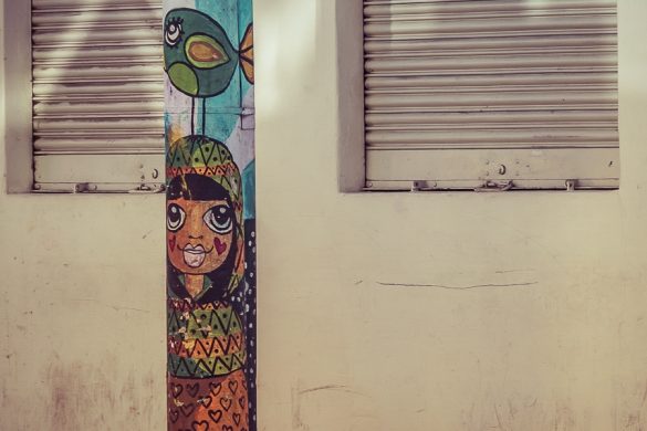 Ecuador Banos Graffiti Backpacking backpacker Travel