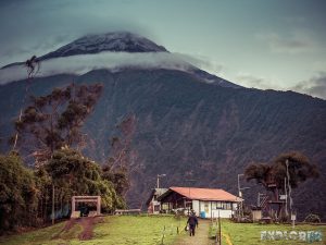 Ecuador Banos Mirador Morning Backpacking backpacker Travel