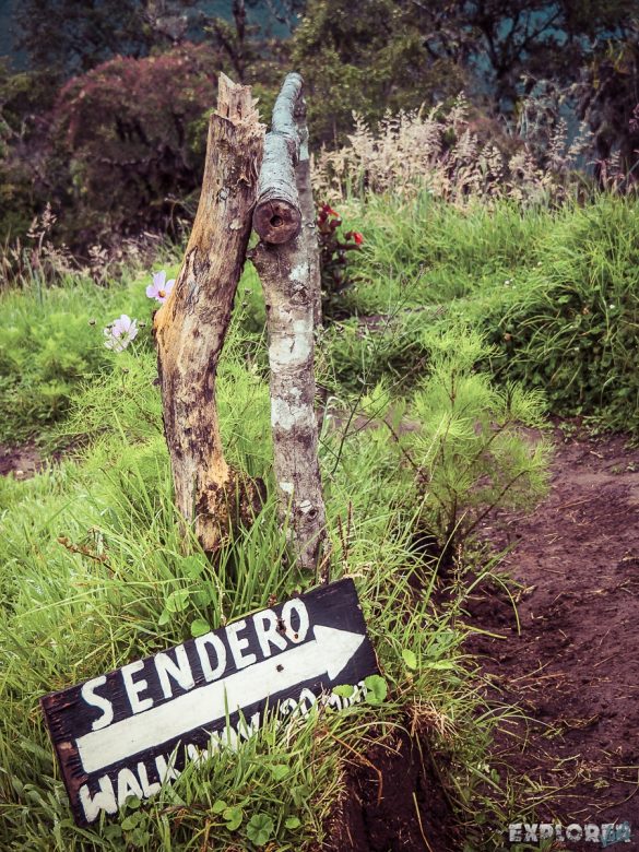 Ecuador Banos Mirador Morning Backpacking backpacker Travel