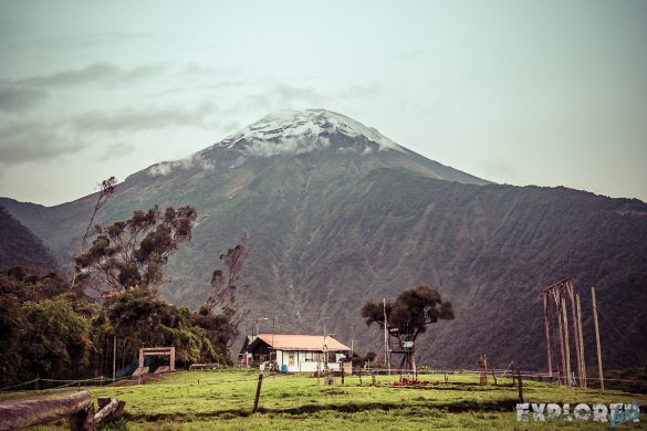 Ecuador Banos Mirador Morning Backpacking backpacker Travel